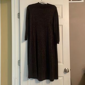 Lane Bryant: 22/24 Multicolor shimmer sweater dress